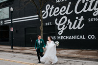 Kate + Bob / Downtown and Hofbrahaus winter wedding
